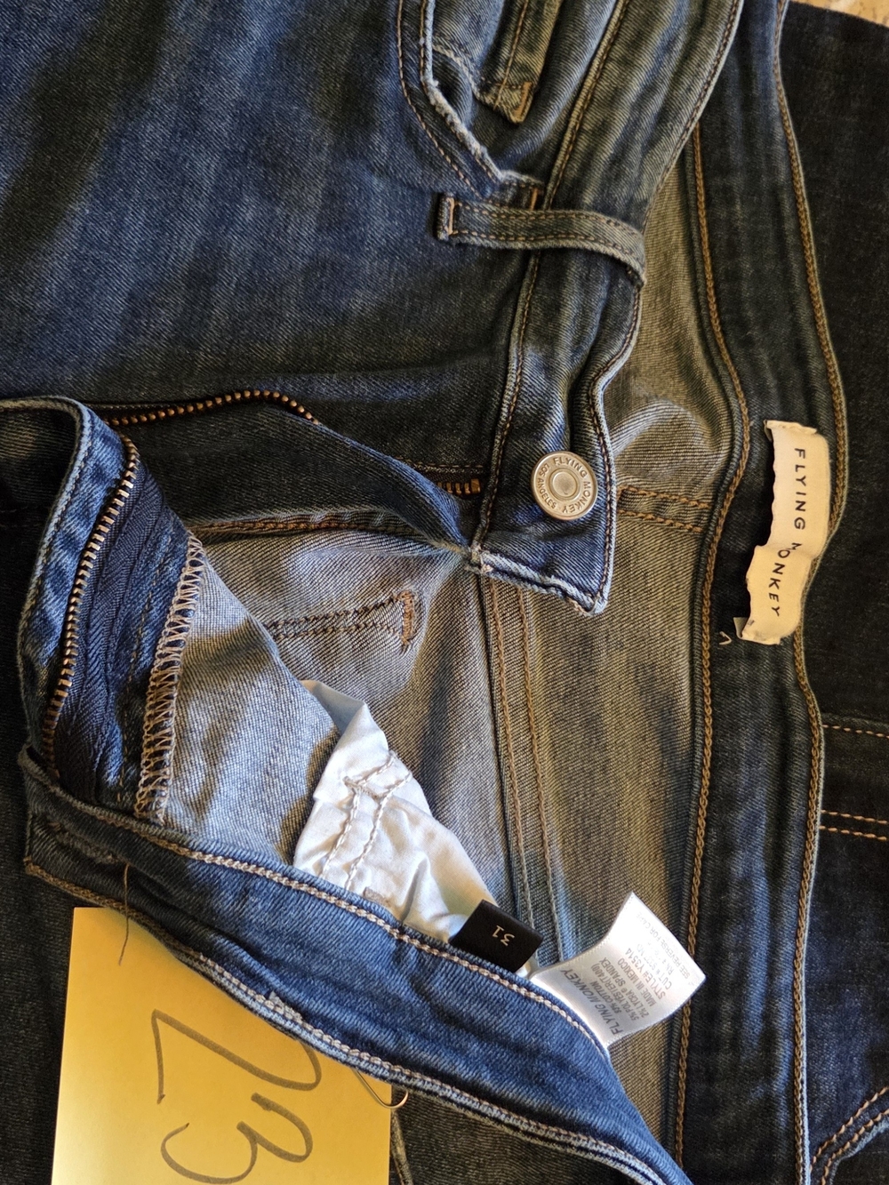 Flying Monkey Blue Denim Jeans